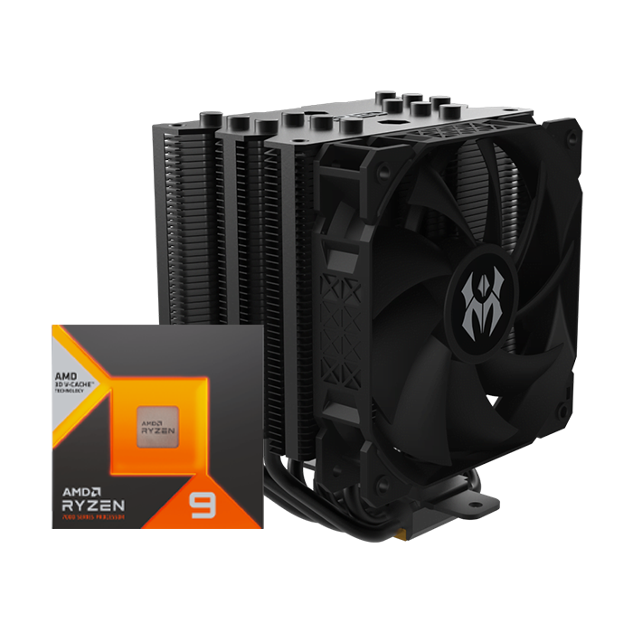 M.RED Bundle R9 7950X3D + Zephyr Dark Pro - Ventilateur CPU M.RED - 0