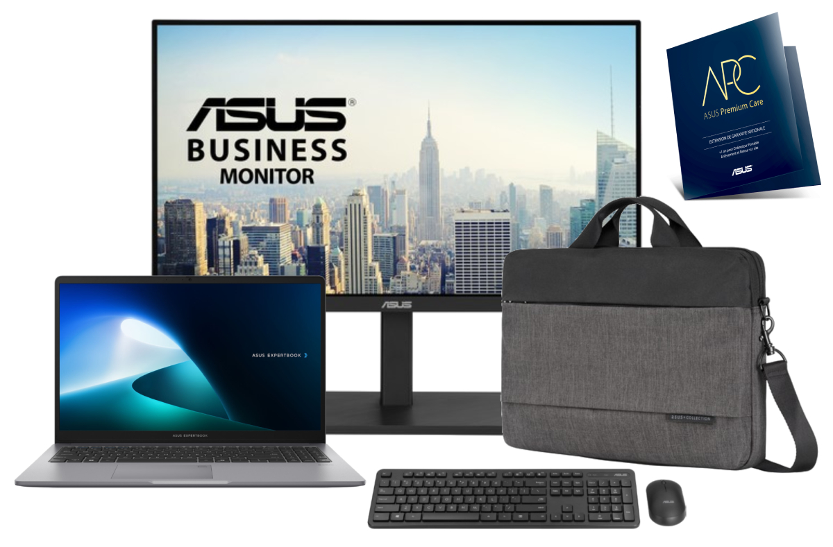 15.6"FHD/i3-1315U/8G/512G/W11P+Ecran+Sac+exten