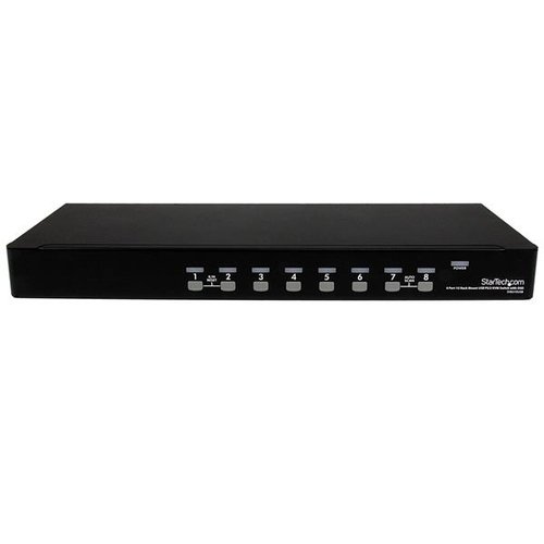 8 Port 1U Rackmount USB PS/2 KVM Switch - Achat / Vente sur grosbill-pro.com - 1