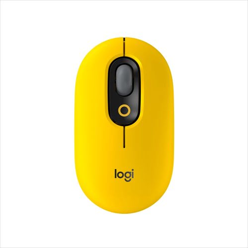 Grosbill Souris PC Logitech Pop Mouse - Jaune