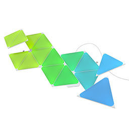 Grosbill Objet connecté / Domotique Nanoleaf Shapes Triangles Starter Kit - 15 Pièces