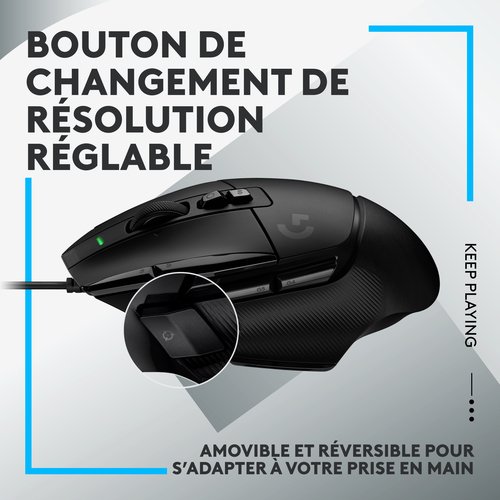 Logitech G502 X BLACK - Souris PC Logitech - grosbill-pro.com - 13