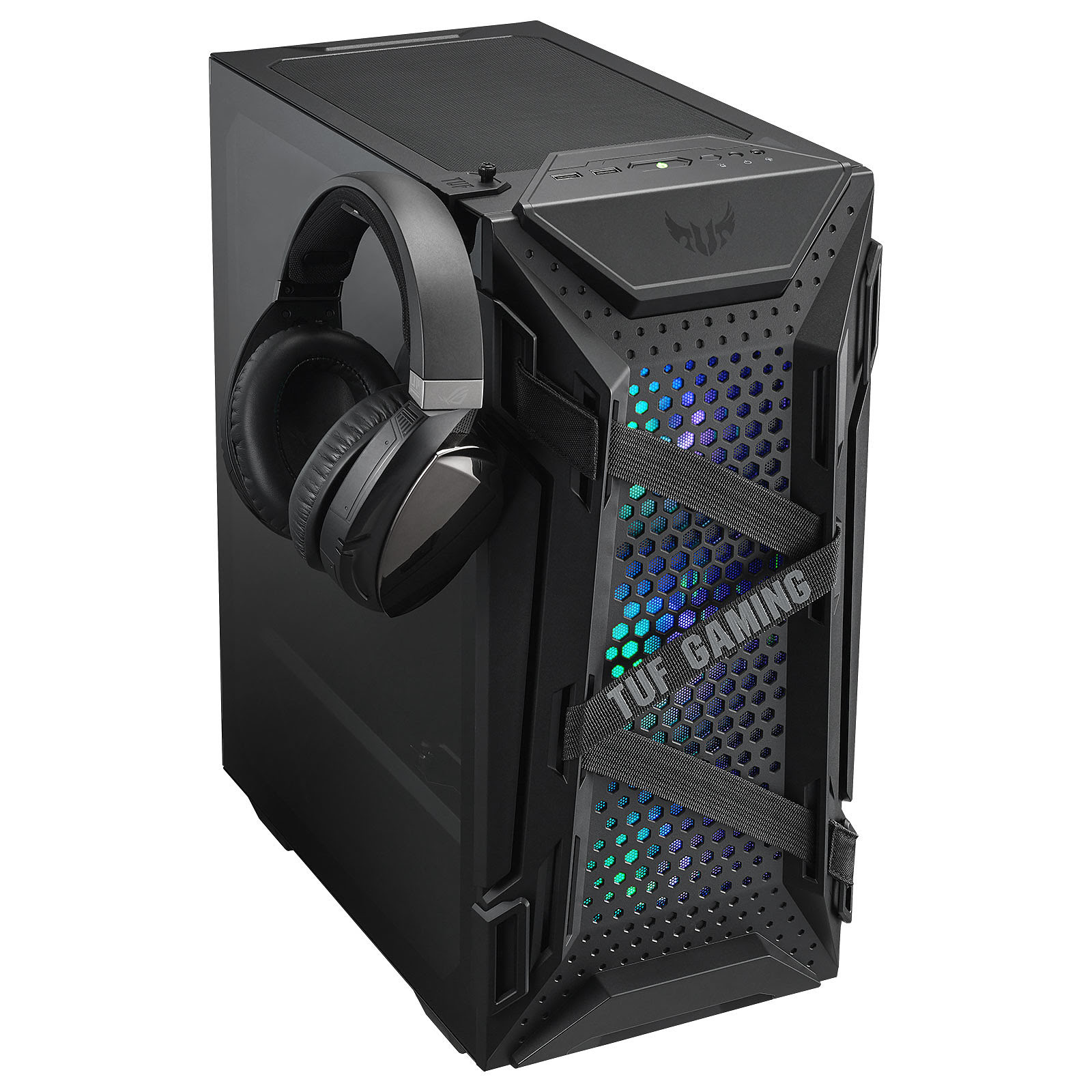 Asus TUF Gaming GT301 Noir - Boîtier PC Asus - grosbill-pro.com - 1