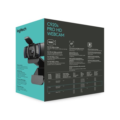 Logitech C920S PRO HD - Webcam - grosbill-pro.com - 9