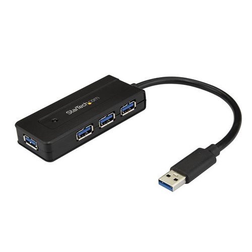 Grosbill Switch StarTech StarTech.com 4 Port USB 3.0 Hub with Cha