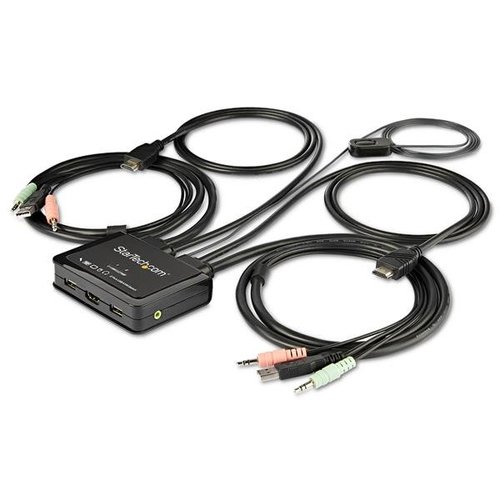 Grosbill Commutateur et splitter StarTech KVM Switch HDMI 4k - SV211HDUA4K