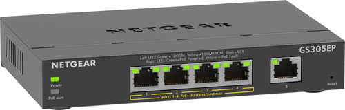 Grosbill Switch Netgear 5 ports 10/100/1000 POE+ - GS305EP 