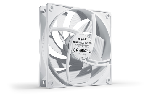 Be Quiet! Pure Wings 3 120mm PWM High-Speed Blanc - Ventilateur boîtier - 2