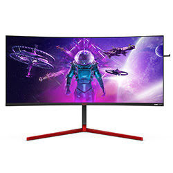 Grosbill Ecran PC AOC AG353UCG - 35" CURVE/VA/2ms/WQHD/200Hz/DP/HDMI