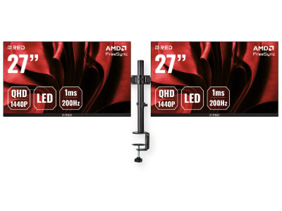 M.RED 2 x OptiSync 27" QHD 200Hz IPS 1ms G-Sync + support double