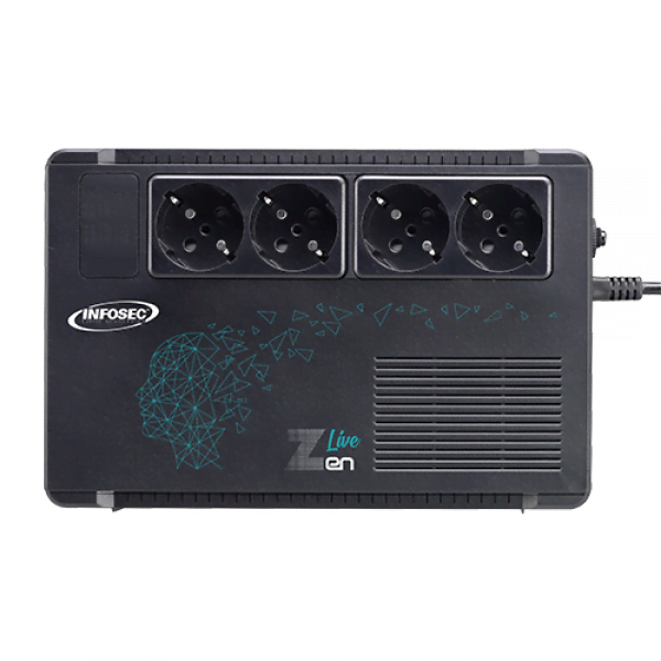 ZEN LIVE 500VA - 4 prises - Onduleur Infosec - grosbill-pro.com - 3