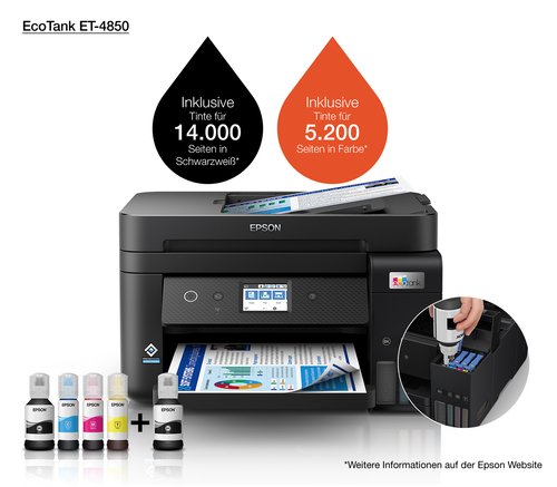 Imprimante Epson EcoTank ET-4850 - grosbill-pro.com - 21