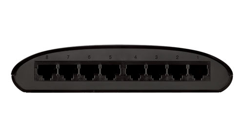 Switch D-Link 8 Ports 10/100Mbps DES-1008D - grosbill-pro.com - 2