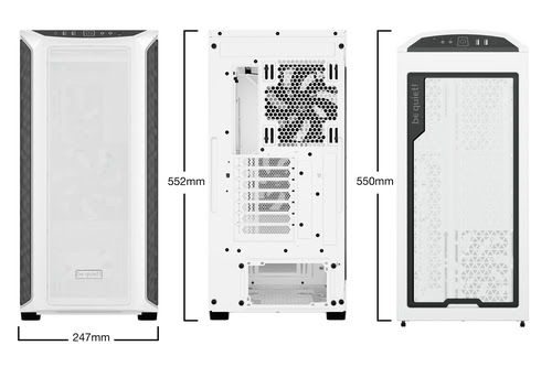 Be Quiet! SHADOW BASE 800 DX Blanc Blanc - Boîtier PC Be Quiet! - 2