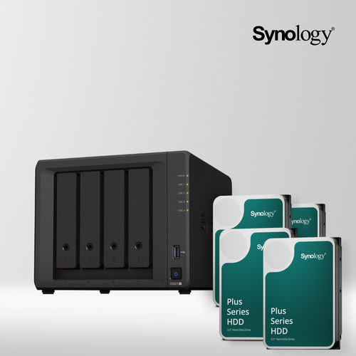 Synology Bundle DS423+ 4x HDD 4to HAT-3300-4T - Serveur NAS - 2