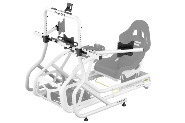GT Cockpit Triple Monitor Expansion Kit - Blanc