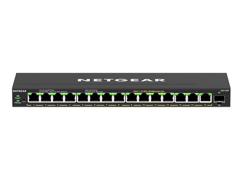 Grosbill Switch Netgear GS316EP-100PES - 10/100/1000/Avec POE/Non empilable/Manageable