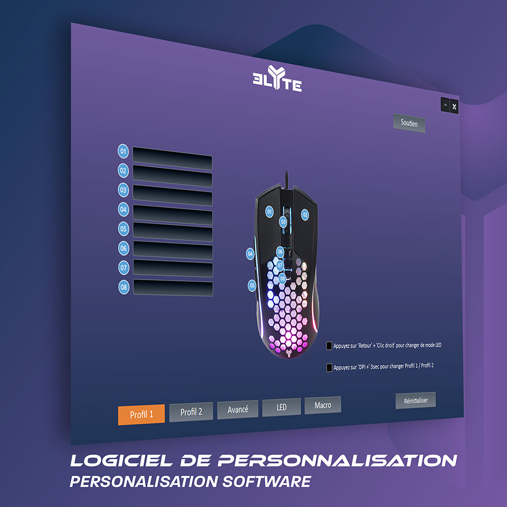 ELYTE MY-300 - Souris PC ELYTE - grosbill-pro.com - 4