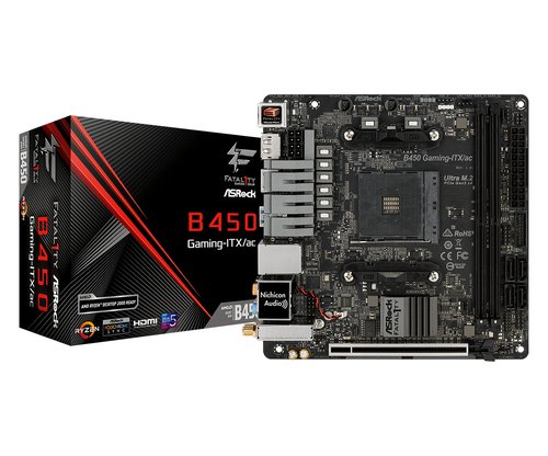 Fatal1ty B450 Gaming-ITX/ac - Achat / Vente sur grosbill-pro.com - 0