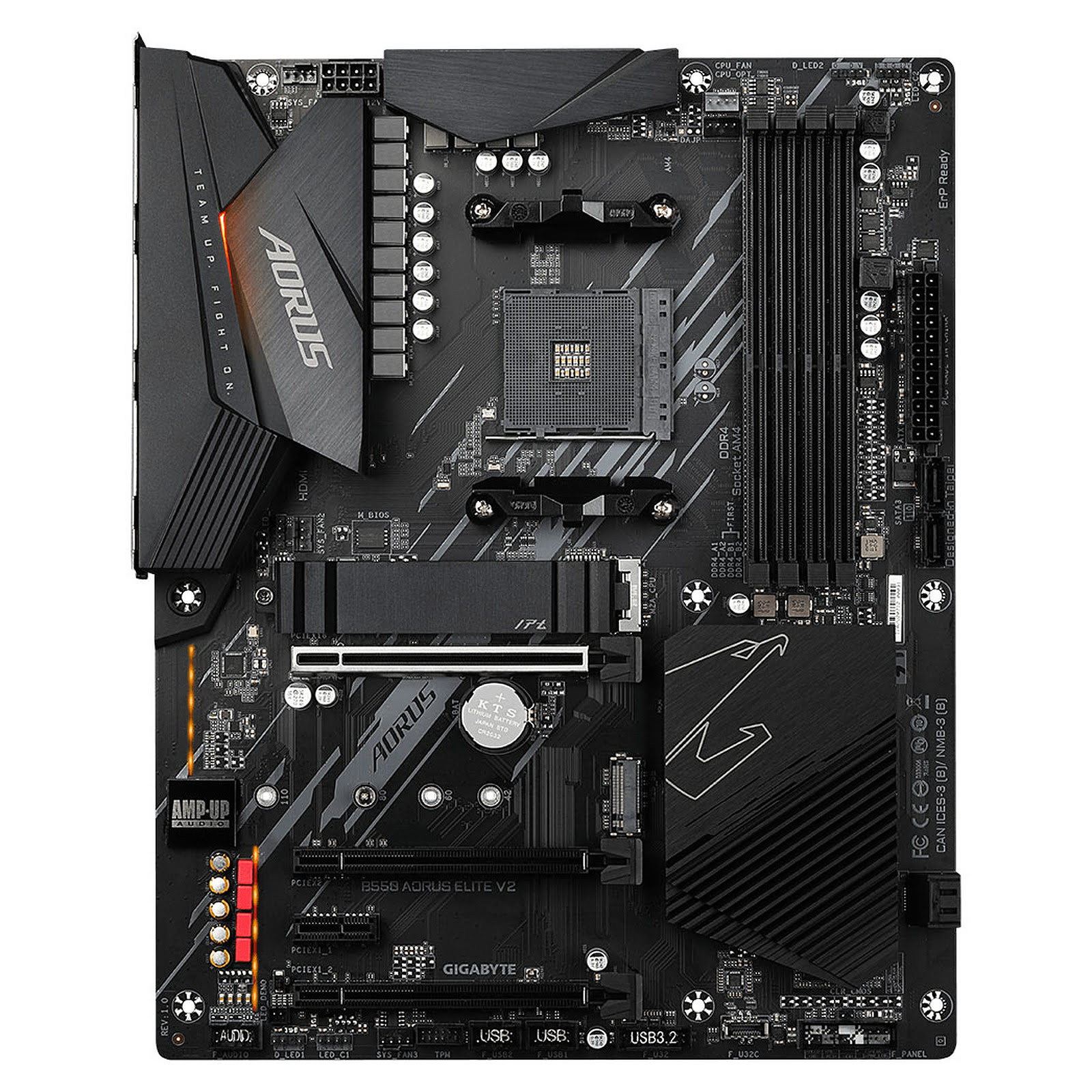 Gigabyte B550 AORUS ELITE V2 ATX  - Carte mère Gigabyte - 4