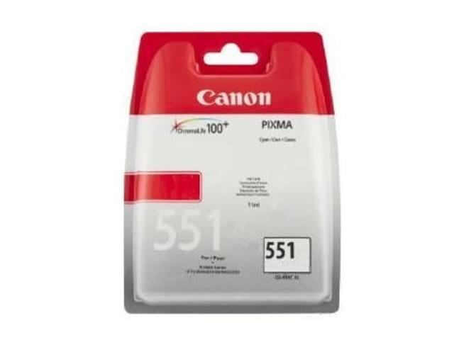 CLI-551 BK Noir - 6508B001 pour imprimante Jet d'encre Canon - 0