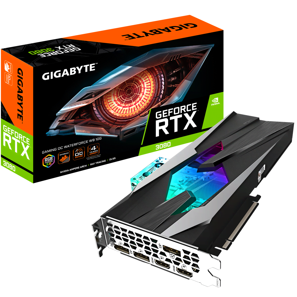 Gigabyte RTX 3080 GAMING OC WB 10G LHR - Carte graphique Gigabyte - 0