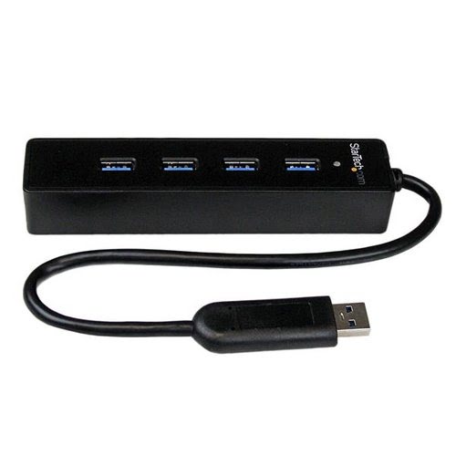 Grosbill Switch StarTech 4 Port SuperSpeed Portable USB 3.0 Hub