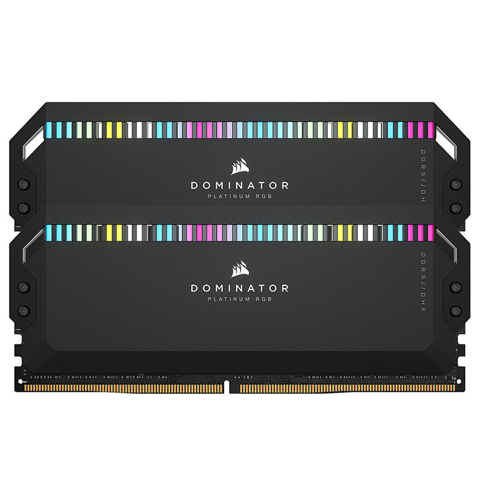 Corsair Dominator Platinum RGB 32Go (2x16Go) DDR5 6200MHz - Mémoire PC Corsair sur grosbill-pro.com - 0