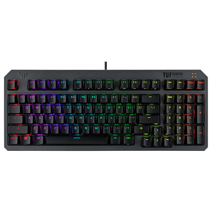 Asus TUF K3 Gen II - Optique - Filaire - RGB - Noir