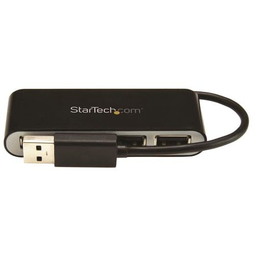 4 Port Portable USB 2.0 Hub with Cable - Achat / Vente sur grosbill-pro.com - 1
