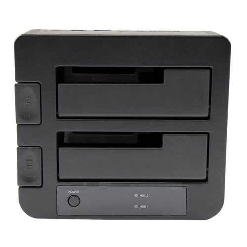 USB 3.0/eSATA Dual HDD/SSD Dock w/UASP - Achat / Vente sur grosbill-pro.com - 1