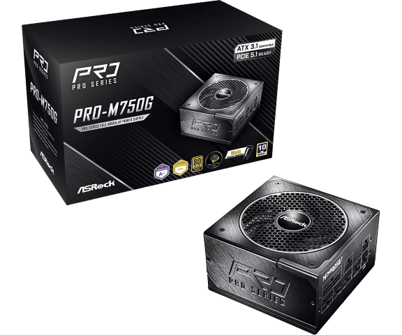 ATX 750W - 80+ Gold - PRO-750G