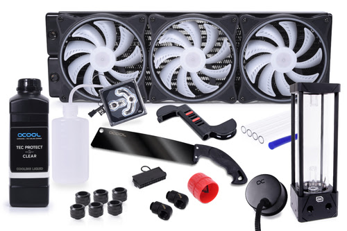 Grosbill Watercooling Alphacool Kit Watercooling complet -  Hurrican 420mm XT45