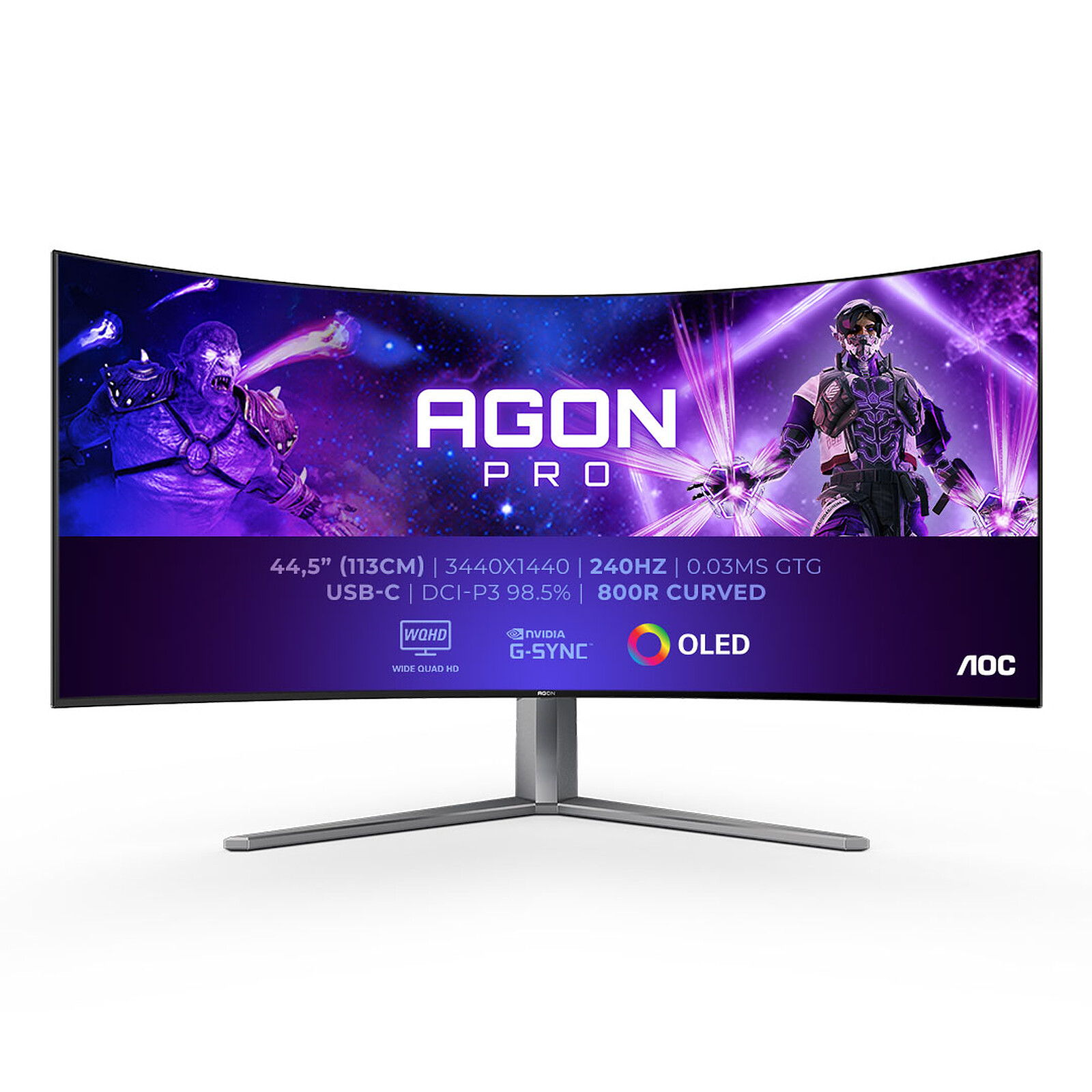 AOC 45"  AG456UCZD - Ecran PC AOC - grosbill-pro.com - 0