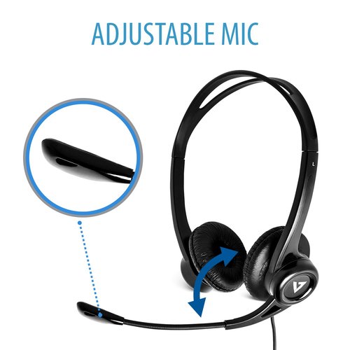 MICRO CASQUE STEREO USB - Achat / Vente sur grosbill-pro.com - 1