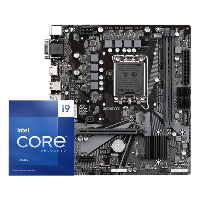 Grosbill Kit Upgrade PC Gigabyte BUNDLE H610M H V2 DDR4 + Core i9-14900KF