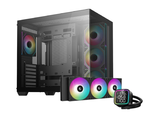 CG530 4F - MT/Sans Alim/ATX + LD360 360mm Noir #