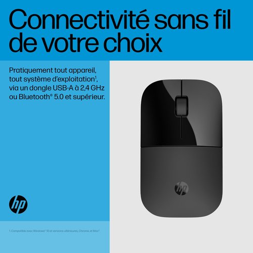 HP Z3700 Dual BLK Wireless Mouse EMEA-IN - Achat / Vente sur grosbill-pro.com - 6