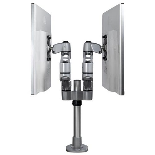 Monitor Arm Dual Monitor Desk Mount - Achat / Vente sur grosbill-pro.com - 6