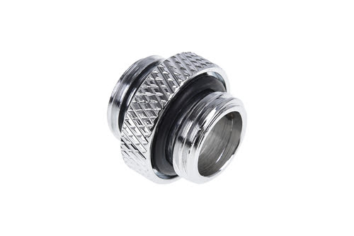 Alphacool Fitting raccord male/male - G1/4 Chrome - Watercooling - 0