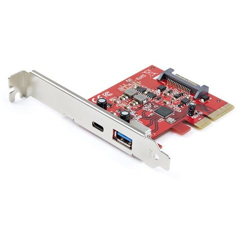 2-PORT 10GBPS USB-A/USB-C PCIE - Achat / Vente sur grosbill-pro.com - 0