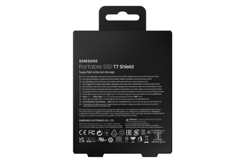 Samsung T7 SHIELD 2To Black (MU-PE2T0S/EU) - Achat / Vente Disque SSD externe sur grosbill-pro.com - 7