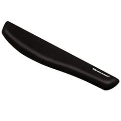 FELLOWES Repose poignet clavier PlushTouch  - Noir - Antibacterien