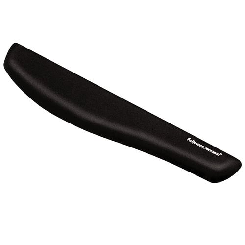 FELLOWES Repose poignet clavier PlushTouch  - Noir - Antibacterien — vue 1