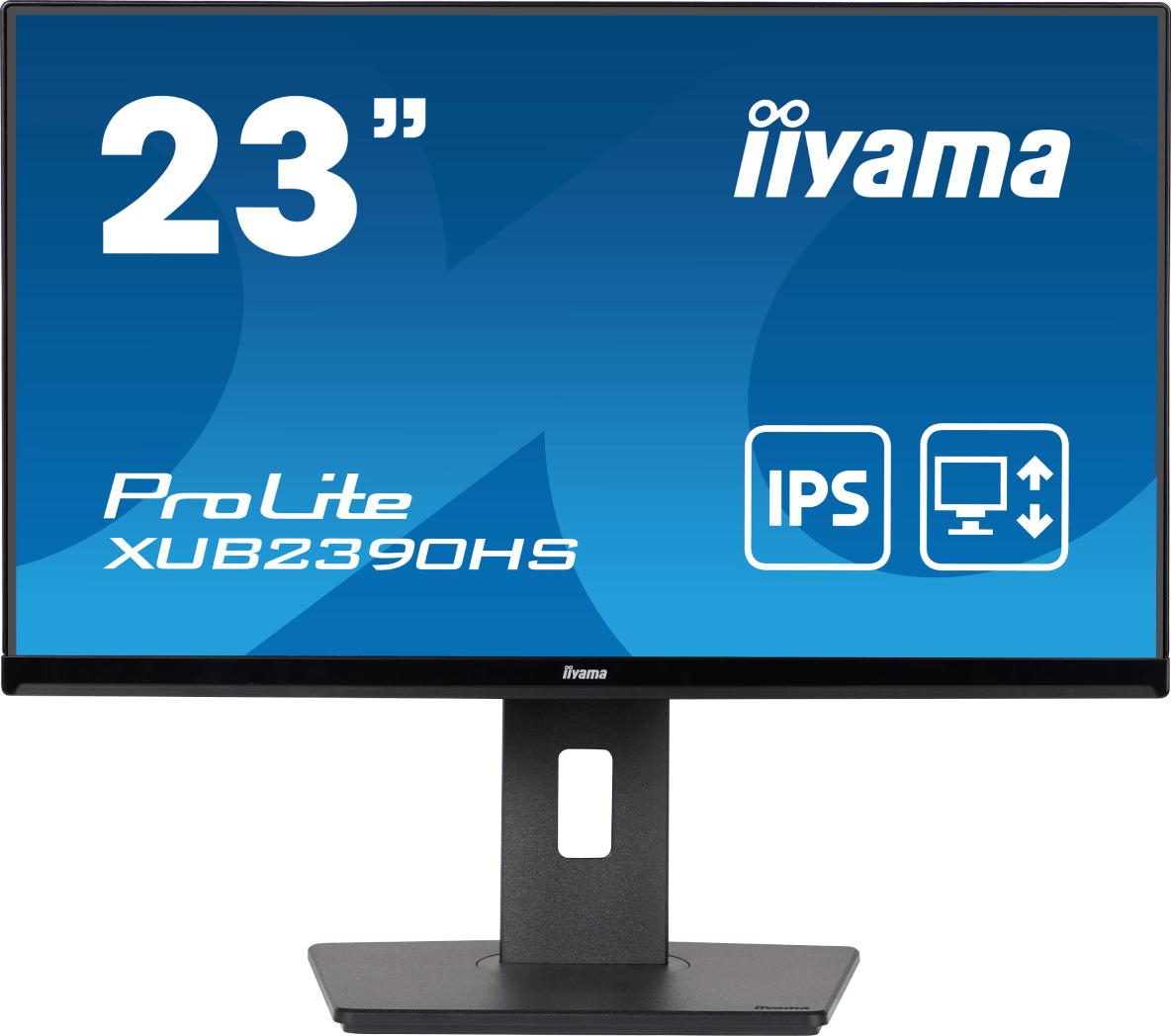 image produit Iiyama XUB2390HS-B5 23" FHD/60Hz/AH-IPS/4ms/VGA/DVI/HDMI Grosbill