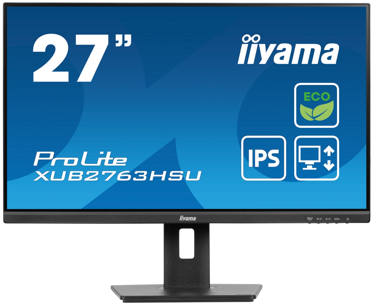 Iiyama 27"  XUB2763HSU-B1 - Ecran PC Iiyama - grosbill-pro.com - 0