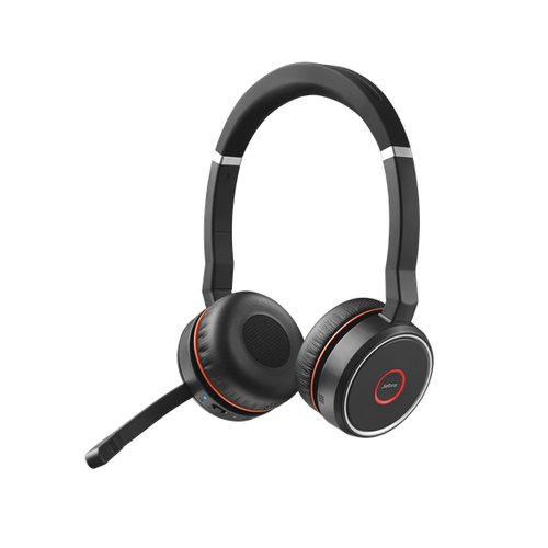 Grosbill Micro-casque Jabra Evolve75 SE Link380a MS Stereo