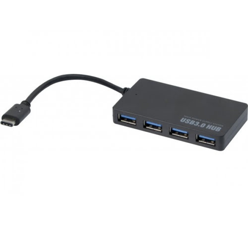 Grosbill Pro USB Type C - 4x USB A 3.0 - Hub Grosbill Pro - 0