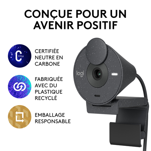 Logitech BRIO 300 - Webcam - grosbill-pro.com - 7