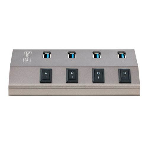 4-PORT SELF-POWERED USB-C HUB - Achat / Vente sur grosbill-pro.com - 2